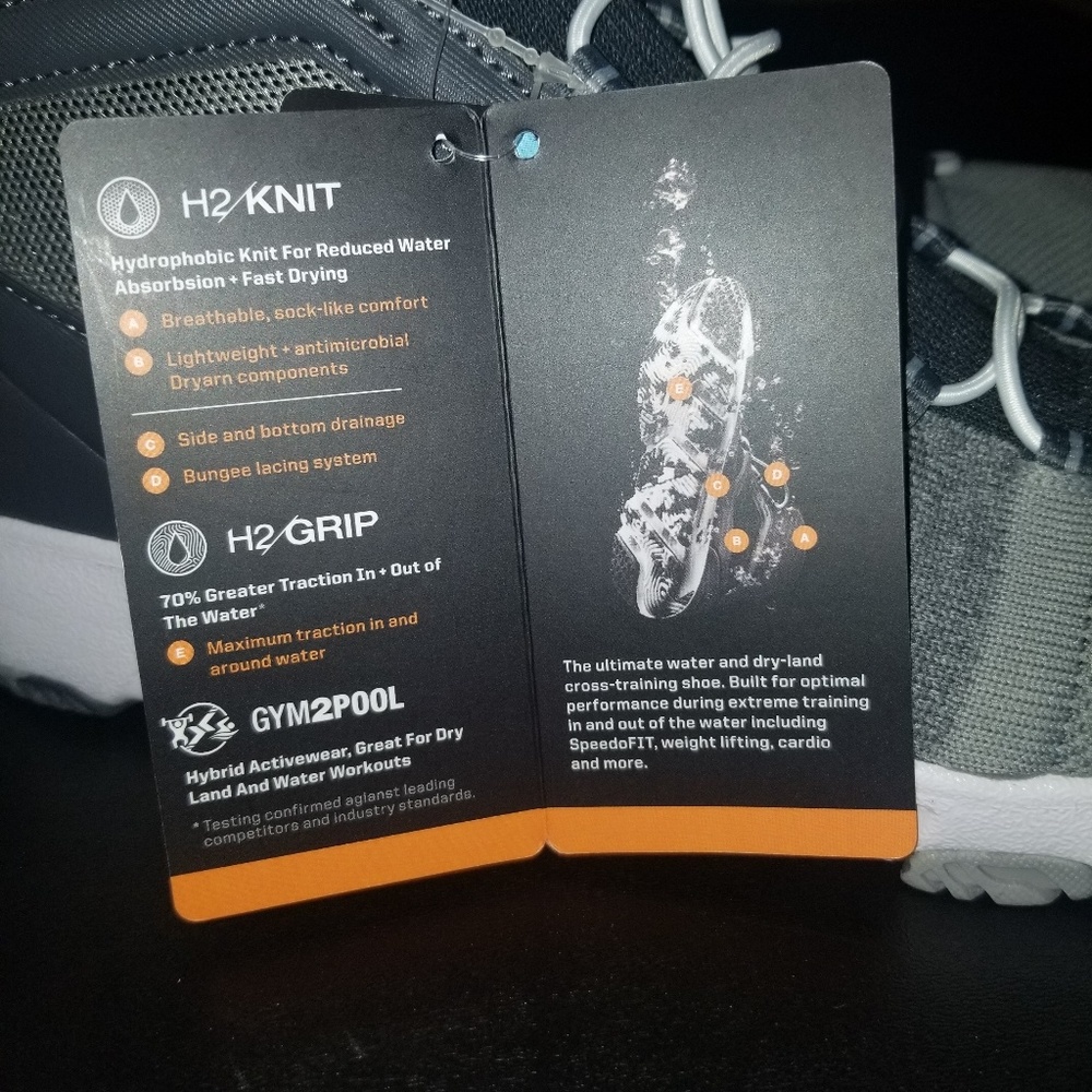 Speedo Hydroforce Xt Fitness Water Shoes - Picture 5 of 7